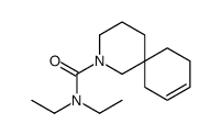 N,N-diethyl-2-azaspiro[5.5]undec-9-ene-2-carboxamide结构式