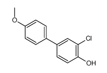 2-chloro-4-(4-methoxyphenyl)phenol Structure