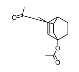 (6-acetyl-2-methyl-4-bicyclo[2.2.2]oct-2-enyl) acetate Structure