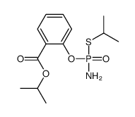 propan-2-yl 2-(amino-propan-2-ylsulfanyl-phosphoryl)oxybenzoate Structure
