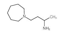 3-azepan-1-yl-1-methylpropylamine结构式