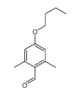 4-butoxy-2,6-dimethylbenzaldehyde结构式