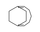 bicyclo[5.2.2]undeca-1,6-diene结构式