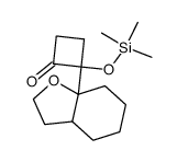 2-(hexahydrobenzofuran-7a(2H)-yl)-2-((trimethylsilyl)oxy)cyclobutan-1-one Structure