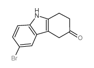 6-BROMO-1,2,4,9-TETRAHYDRO-CARBAZOL-3-ONE structure