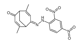 4,8-dimethylbicyclo<3.3.1>nona-3,7-diene-2,6-dione mono-2,4-dinitrophenylhydrazone Structure