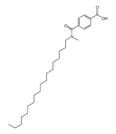 4-[methyl(octadecyl)carbamoyl]benzoic acid结构式