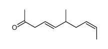 6-methyldeca-4,8-dien-2-one Structure