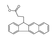 methyl 3-(11H-benzo[b]fluoren-11-yl)propanoate结构式