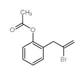 3-(2-ACETOXYPHENYL)-2-BROMO-1-PROPENE structure