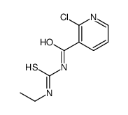 2-chloro-N-(ethylcarbamothioyl)pyridine-3-carboxamide Structure