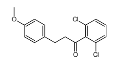 2',6'-DICHLORO-3-(3-METHOXYPHENYL)PROPIOPHENONE结构式