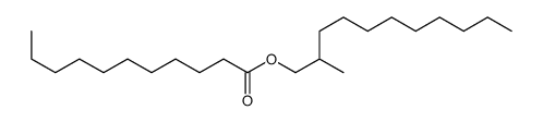 2-methylundecyl undecanoate Structure