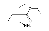 ethyl 2-(aminomethyl)-2-ethylbutanoate Structure