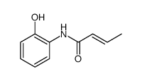 2-Butenamide, N-(2-hydroxyphenyl) Structure