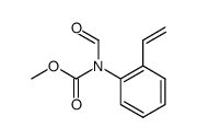 N-(methoxycarbonyl)-2-vinylformanilide结构式