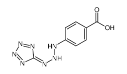4-[2-(tetrazol-5-ylideneamino)hydrazinyl]benzoic acid Structure
