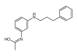 N-[3-(3-phenylpropylamino)phenyl]acetamide Structure