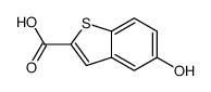 5-hydroxybenzo[b]thiophene-2-carboxylic acid结构式