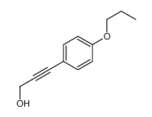 3-(4-propoxyphenyl)prop-2-yn-1-ol Structure