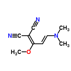 2-[3-(Dimethylamino)-1-Methoxy-2-Propenylidene]Malononitrile structure