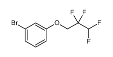 Benzene, 1-bromo-3-(2,2,3,3-tetrafluoropropoxy) Structure