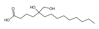 5-hydroxy-5-hydroxymethyltetradecanoic acid结构式