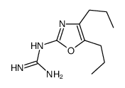 2-(4,5-dipropyl-1,3-oxazol-2-yl)guanidine Structure