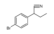 Benzeneacetonitrile, 4-bromo-α-ethyl Structure