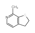 Thieno[2,3-c]pyridine, 2,3-dihydro-7-methyl- (9CI) Structure