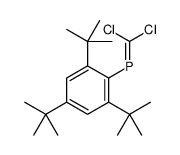 dichloromethylidene-(2,4,6-tritert-butylphenyl)phosphane Structure