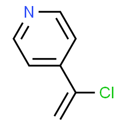 Pyridine, 4-(1-chloroethenyl)- (9CI)结构式