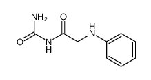 (N-phenyl-glycyl)-urea结构式