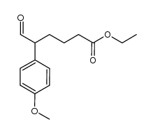 ethyl 5-(4-methoxyphenyl)-6-oxohexanoate Structure