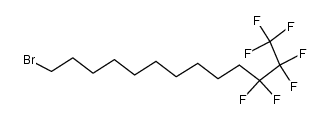 1-bromo-11,11,12,12,13,13,13-heptafluorotridecane Structure