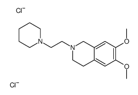 6,7-dimethoxy-2-[2-(3,4,5,6-tetrahydro-2H-pyridin-1-yl)ethyl]-3,4-dihy dro-1H-isoquinoline dichloride picture