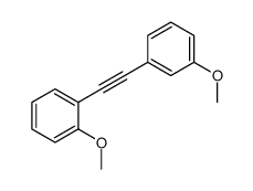 1-methoxy-2-[2-(3-methoxyphenyl)ethynyl]benzene Structure