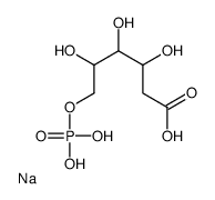 2-deoxy-6-phosphogluconic acid, sodium salt结构式