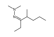 (Z)-1,1-dimethyl-2-(4-methylheptan-3-ylidene)hydrazine结构式