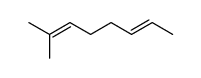 (E)-2-methyl-2,6-octadiene Structure