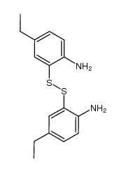 2-amino-5-ethylthiophenol disulfide structure