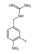 4-amino-3-iodobenzylguanidine结构式
