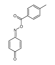 1.4-Benzochinonoxim-p-toluylat Structure