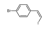 (Z)-1-bromo-4-(2-iodovinyl)benzene Structure