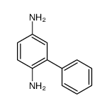 2-phenylbenzene-1,4-diamine结构式