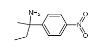 2-(p-nitrophenyl)-2-butylamine Structure