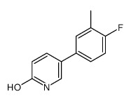 5-(4-fluoro-3-methylphenyl)-1H-pyridin-2-one结构式