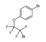 1-Bromo-4-(2-bromo-1,1,2,2-tetrafluoro-ethoxy)benzene Structure