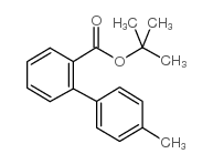 tert-Butyl-4'-(methyl)biphenyl-2-carboxylate Structure