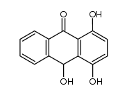 1,4,10-trihydroxy-anthrone结构式